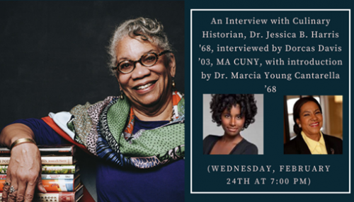 Culinary Historian, Dr. Jessica B. Harris ’68 interviewed by Dorcas ...